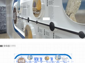 藍色精品企業(yè)員工文化墻公司形象墻設(shè)計圖片 高清效果圖下載 素材67.74mb 辦公室文化墻大全